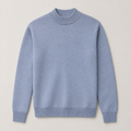 Sea Polish men's mock neck sweater displayed straight on against a plain studio background.