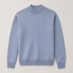 Sea Polish men's mock neck sweater displayed straight on against a plain studio background.